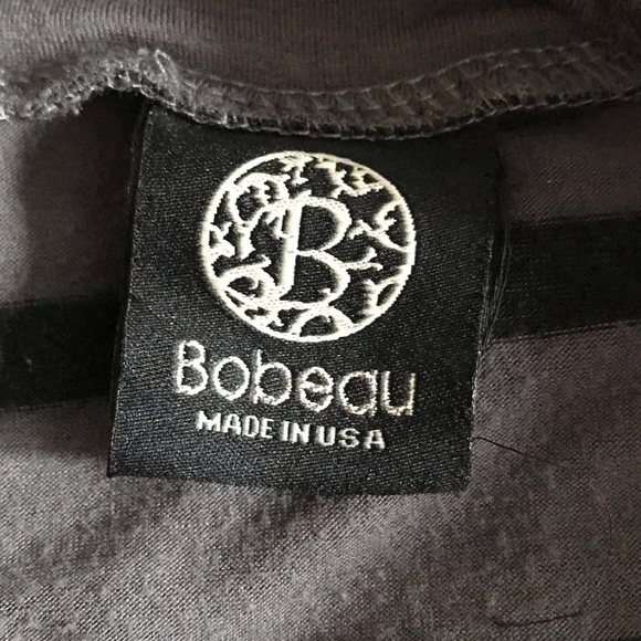 Vintage 90’s Bobeau Wrap Around Wide Skirt Wide Band Stretch Mid Skirt SIze M - Picture 3 of 5